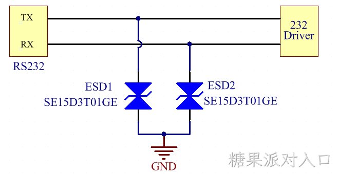 RS232接口单路器件静电防护.jpg