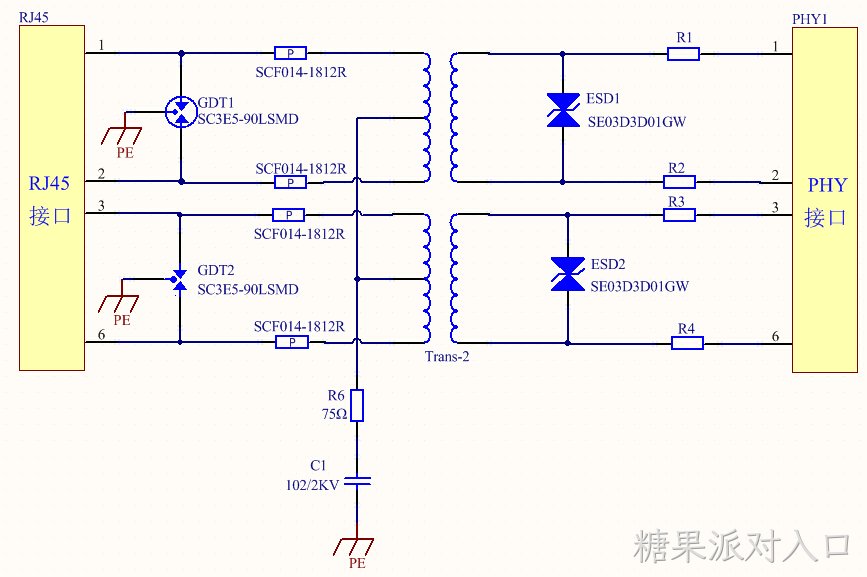 百兆网口二级浪涌防护.jpg